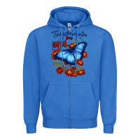 True Royal transformada por dios Zipper Hoodie - JahusDesignShop