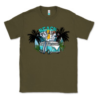 Army Green beach please Classic Tee - SublimationCraftShop