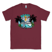 Burgundy beach please Classic Tee - SublimationCraftShop
