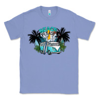 Colony Blue beach please Classic Tee - SublimationCraftShop