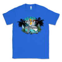 True Royal beach please Classic Tee - SublimationCraftShop