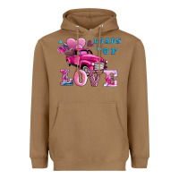 Toasted Coconut loads of love wıth truck Heavyweight Hoodie - AdoDesignShop