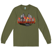 Army Green race mama Long Sleeve Tee - Zillion Design Studio