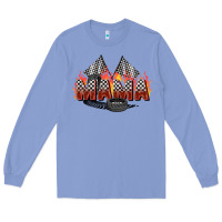 Colony Blue race mama Long Sleeve Tee - Zillion Design Studio