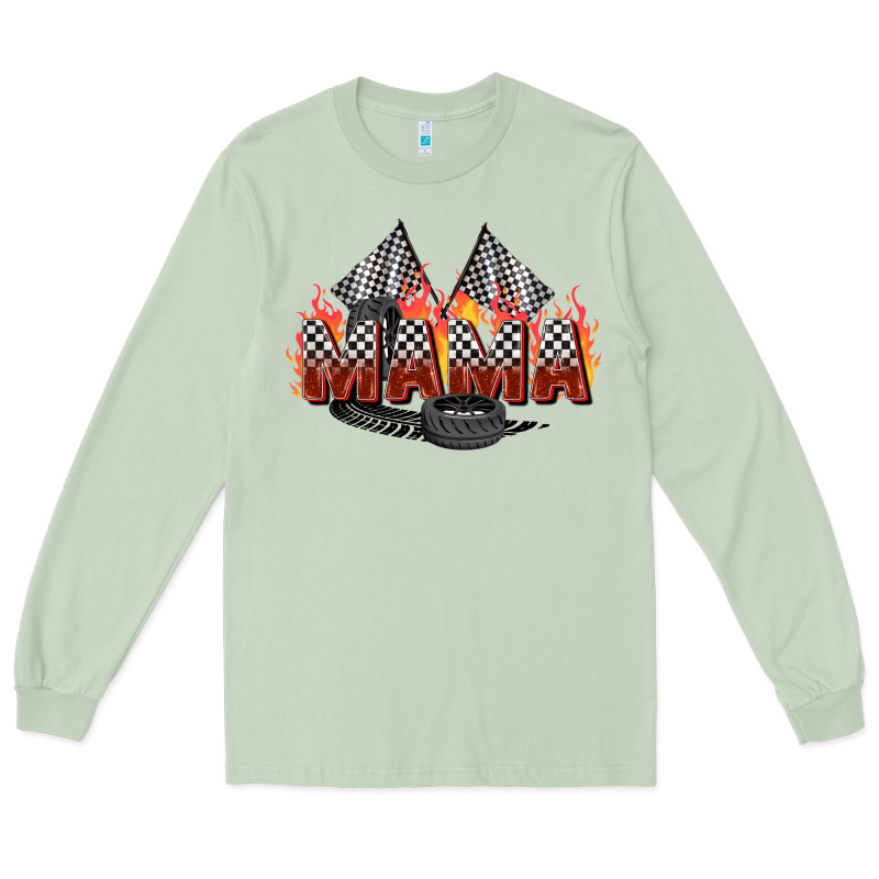 Race Mama Long Sleeve Tee by Zillion Design Studio | Teevron