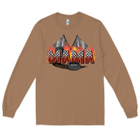 Toasted Coconut race mama Long Sleeve Tee - Zillion Design Studio
