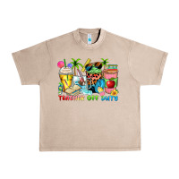 French Oak teacher off duty coffee cups Urban Heavy Tee - Zillion Design Studio