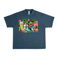 Midnight Navy teacher off duty coffee cups Urban Heavy Tee - Zillion Design Studio