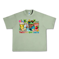 Oil Green teacher off duty coffee cups Urban Heavy Tee - Zillion Design Studio