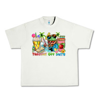 Pistachio teacher off duty coffee cups Urban Heavy Tee - Zillion Design Studio