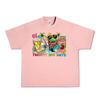 Salmon teacher off duty coffee cups Urban Heavy Tee - Zillion Design Studio