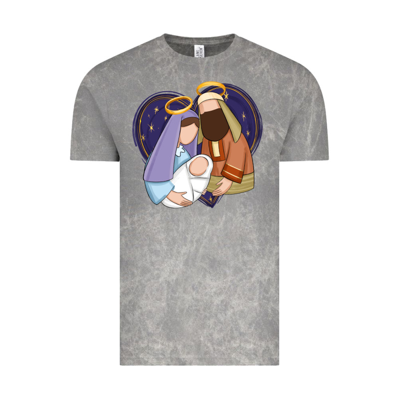 Holy Night Jesus Birth Vintage Tee by Zillion Design Studio | Teevron