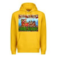 Lemon holiday and santa. claus Premium Hoodie - AdoDesignShop