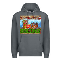 Rock holiday and santa. claus Premium Hoodie - AdoDesignShop