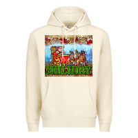 Sandshell holiday and santa. claus Premium Hoodie - AdoDesignShop