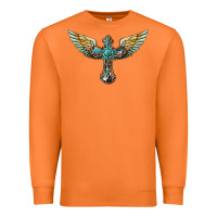 Carrot western cross wings Premium Sweatshirt - BarkalooDesign