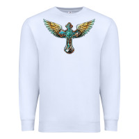 White western cross wings Premium Sweatshirt - BarkalooDesign