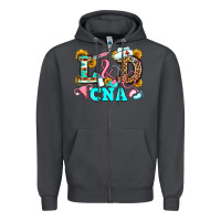 Labor And Delivery Cna Zipper Hoodie | Teevron