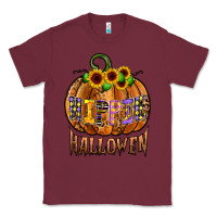 Burgundy hippie halloween Classic Tee - CowhideDigitalArt