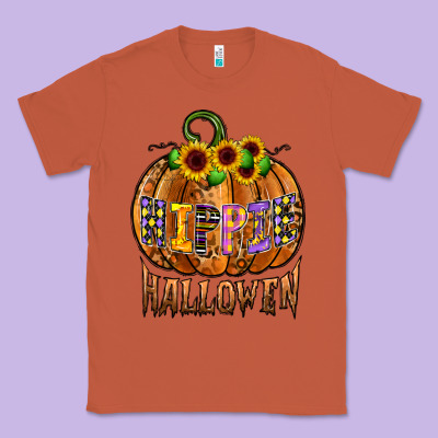Hippie Halloween Classic Tee Designed By Cowhidedigitalart