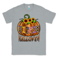 Heather Grey hippie halloween Classic Tee - CowhideDigitalArt