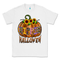 White hippie halloween Classic Tee - CowhideDigitalArt
