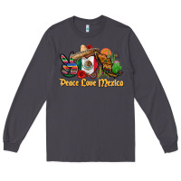 Smoke peace love mexico Long Sleeve Tee - CTS Tumbler Store