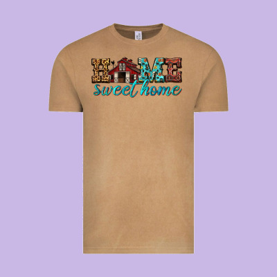 Home Sweet Home Vintage Tee Designed By Texasbilliewilder