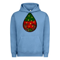Christmas  Teardrop Urban Hoodie | Teevron