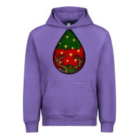 Tulip Christmas  teardrop Urban Hoodie - BundleAndBundleShop