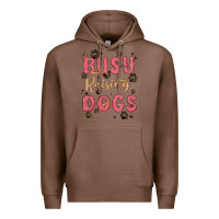 Chestnut busy raising dogs Premium Hoodie - MaliasSmallBusiness