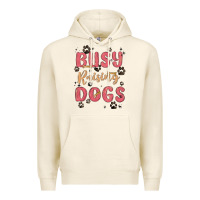 Tofu busy raising dogs Premium Hoodie - MaliasSmallBusiness