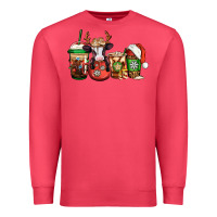 Cardinal christmas baby calf coffee cups Premium Sweatshirt - Jasminsmagicworld