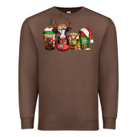 Chestnut christmas baby calf coffee cups Premium Sweatshirt - Jasminsmagicworld