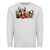Dove Grey christmas baby calf coffee cups Premium Sweatshirt - Jasminsmagicworld