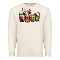 Sandshell christmas baby calf coffee cups Premium Sweatshirt - Jasminsmagicworld