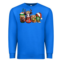 True Royal christmas baby calf coffee cups Premium Sweatshirt - Jasminsmagicworld