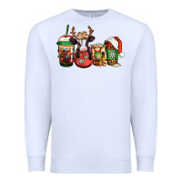 White christmas baby calf coffee cups Premium Sweatshirt - Jasminsmagicworld