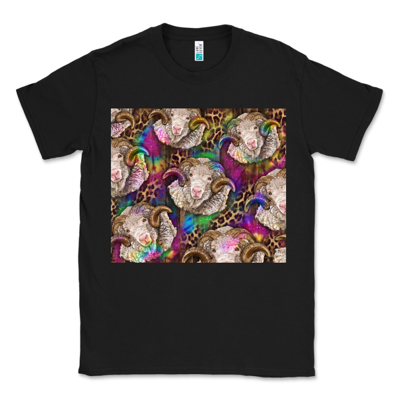 Merino Ram Tie Dye Tumbler Classic Tee by BarkalooDesign | Teevron