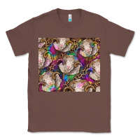 Chestnut merino ram tie dye tumbler Classic Tee - BarkalooDesign