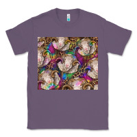 Lavender merino ram tie dye tumbler Classic Tee - BarkalooDesign