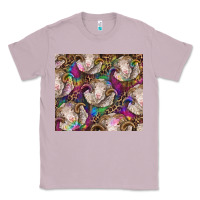 Lilac merino ram tie dye tumbler Classic Tee - BarkalooDesign