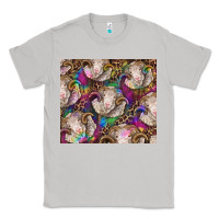 Moon Dust merino ram tie dye tumbler Classic Tee - BarkalooDesign