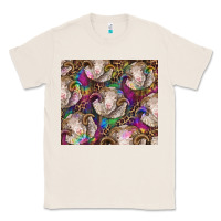 Natural merino ram tie dye tumbler Classic Tee - BarkalooDesign