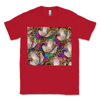 Red merino ram tie dye tumbler Classic Tee - BarkalooDesign