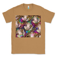 Toasted Coconut merino ram tie dye tumbler Classic Tee - BarkalooDesign