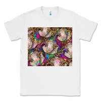 White merino ram tie dye tumbler Classic Tee - BarkalooDesign