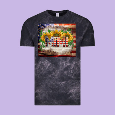 Patriotic Mimi Tumbler Vintage Tee Designed By Barkaloodesign