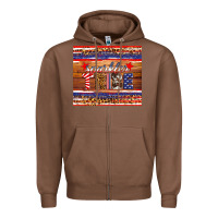 Chestnut 4th of July sparkler tribe Zipper Hoodie - HRA Design Shop