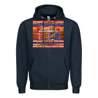 Navy 4th of July sparkler tribe Zipper Hoodie - HRA Design Shop
